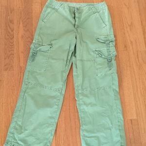 American Eagle Outfitters Olive Green Stretch Pants